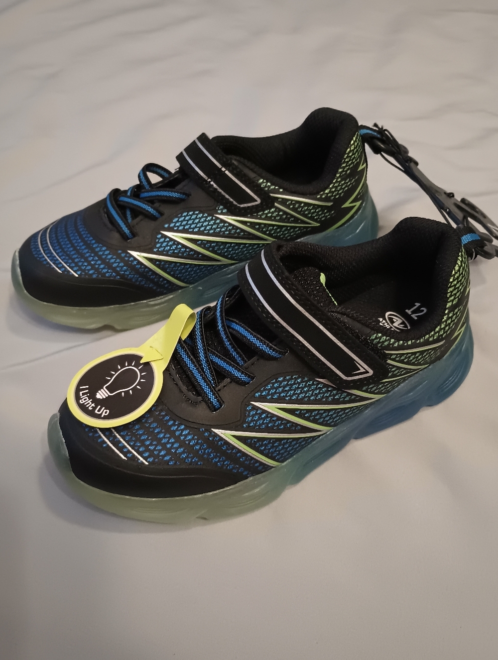 Athletic Works Toddler Light-Up Athletic Sneakers